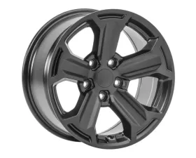 Quadratec Recon Wheel 17x8.5 Offset +11mm Satin Black Jeep 1999-2021